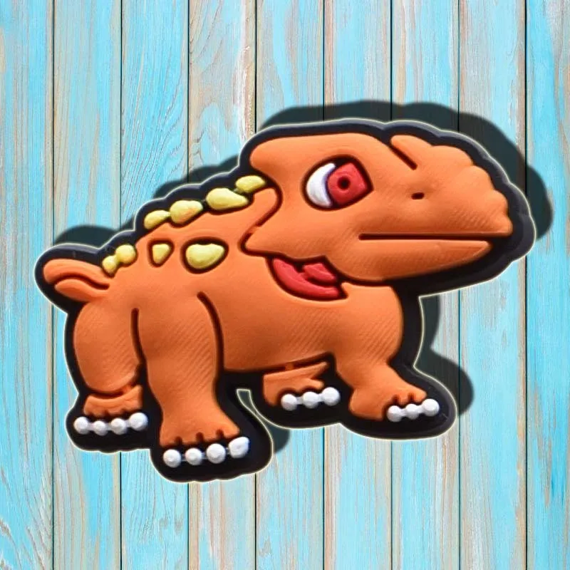 

1pcs Shoe Charms Decorations Fits for Crocs Accessories Dinosaur Pins Boys Girls Kids Women Teens Christmas Gifts Party Favors