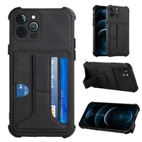 shockproof case for iphone 13 pro 5g back cover iphone 13 12 mini 11 pro max xs x xr 7 8 plus se 2022 leather card slot case
