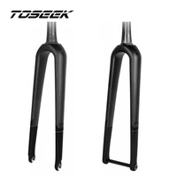 toseek t800 full carbon fiber bike road bicycle fork 70045c gravel fork thru axle 12100mm or quick release disc brake