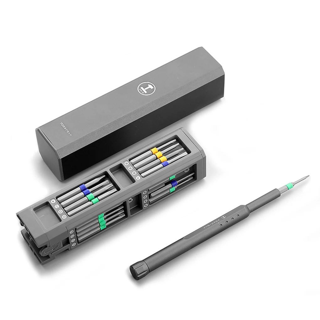 

DIY Repairing Screwdriver Bits Kit Steel Screw Driver Bit Set Watch Camera Smartphone Tablet Hand Tools With Storage Container