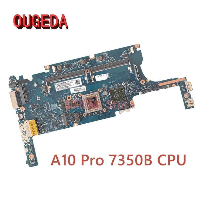 

OUGEDA 802507-601 802507-001 802507-501 6050A2631301-MB-A02 для HP EliteBook 725 G2 материнская плата для ноутбука A10