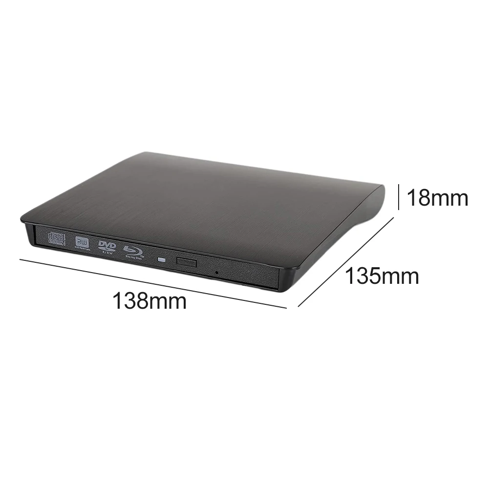 5 Гбит/с 12 7 мм USB 3 0 SATA внешний DVD-плеер оптический привод чехол для ноутбука