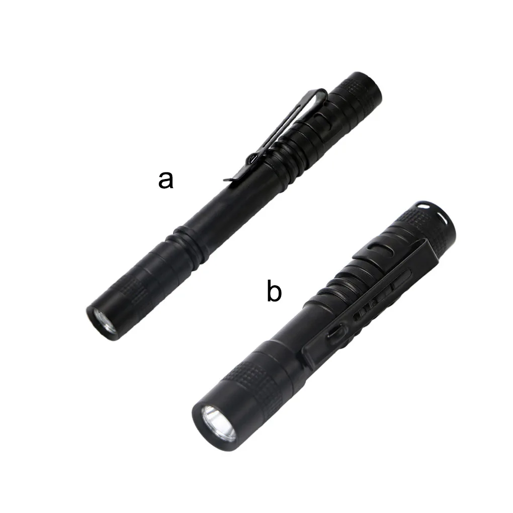 

13 3cm 1 8-3V LED Flashlight Life Waterproof Portable Household Electirc Torch Outdoor Camping Hiking Lights Large