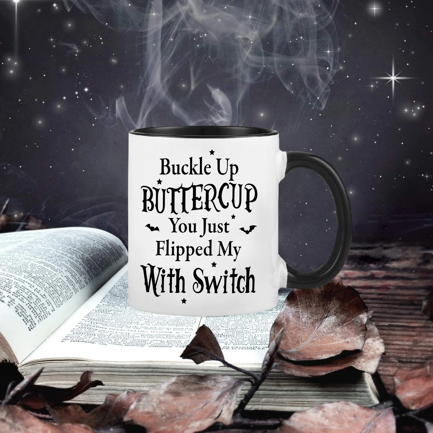 Керамическая Кофейная Кружка На 11 Унций С Застежкой Тема Хэллоуин Идеальный