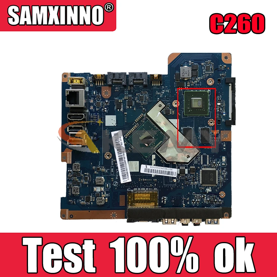 

Материнская плата Akemy для Lenovo C260 все-в-одном, материнская плата C260, системная плата NVIDIA GeForce GF800 1G, тестирование графики, хорошее качество