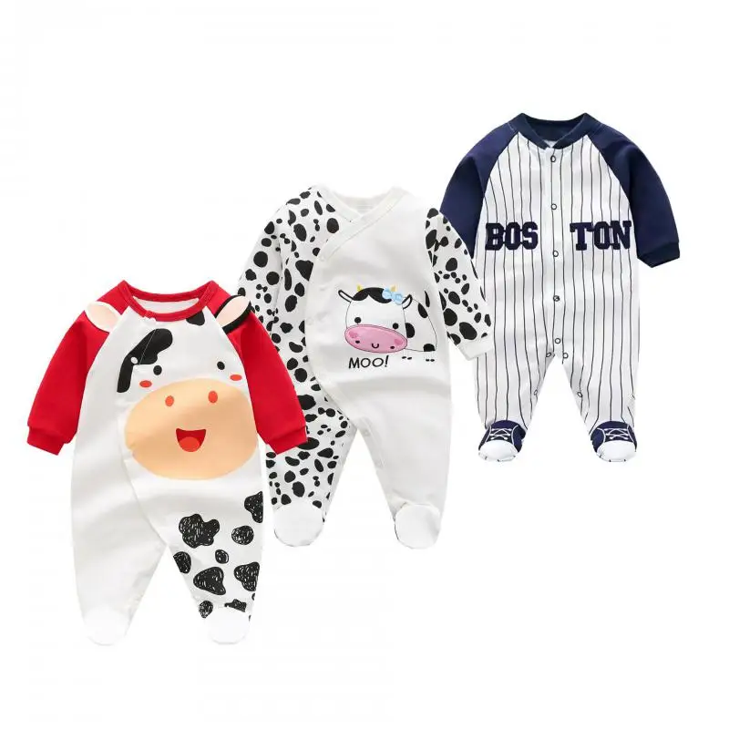 

0-12m Baby Boys Rompers 2022 Sport Style Clothes For Newborn Cotton Long Sleeve Jumpsuits Home Clothing Autumn Infant Ins Outfit