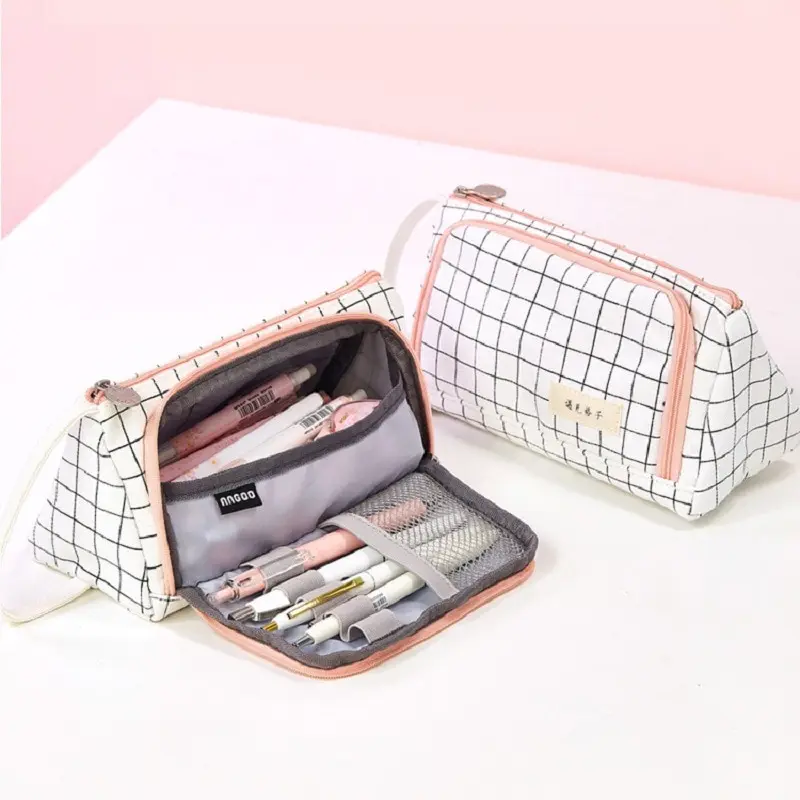 Case School Multifunction Pen Case Pencil Cases Bags Pencils Pouch Students School Stationery Supplies