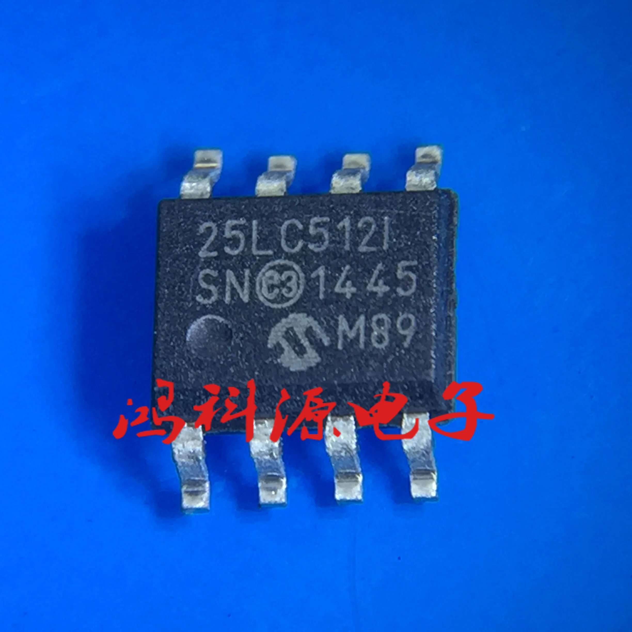 Новый чипсет 25LC512-I/SN 25LC512I 25LC512 SOP-8 IC, оригинальный, 10 шт.