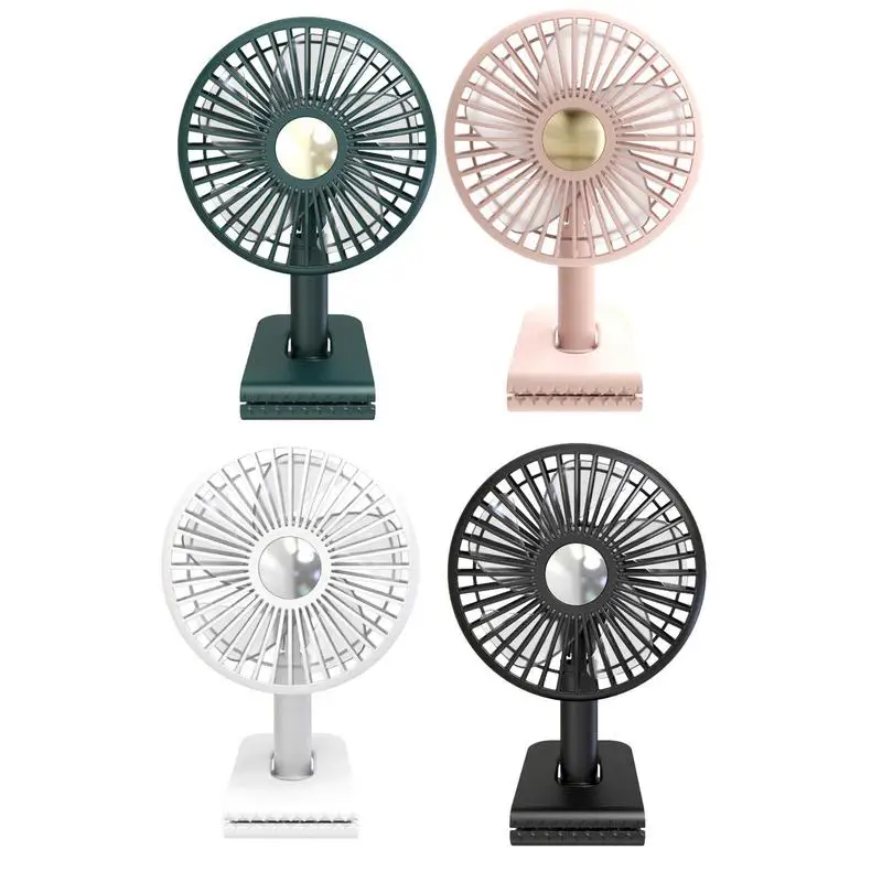 

Rechargeable Battery Operated Clip On Fan Air Circulating Usb Cooling Fan Portable For Outd Camping Tent Beach Or Car 3 Speed