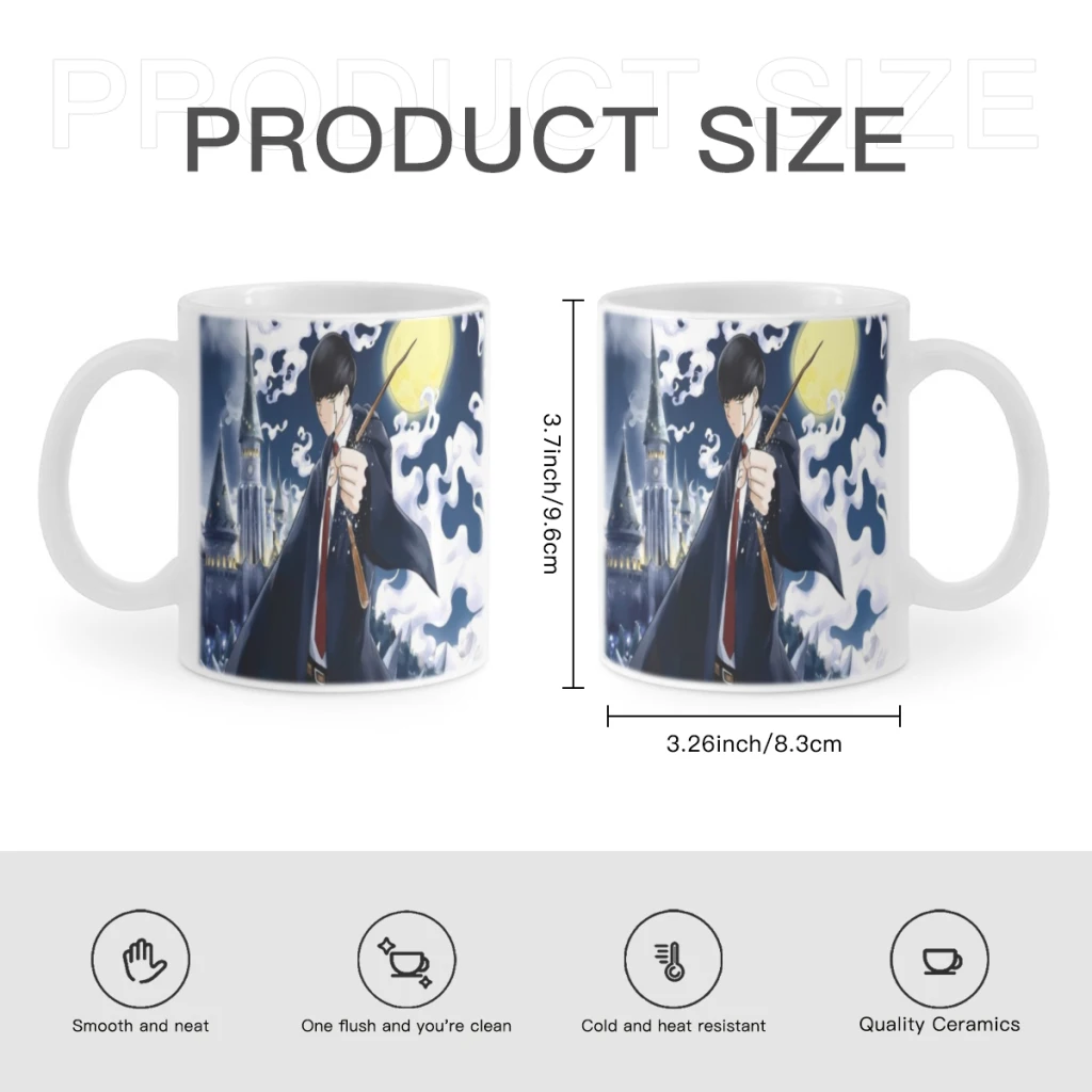 Аниме Mashle Magic and Muscle керамическая чашка кофейная овсянка для завтрака креативная