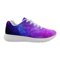 new sneakers platform starry sky pattern women casual sneakers comfortable mesh flats shoes for female girls zapatos mujer