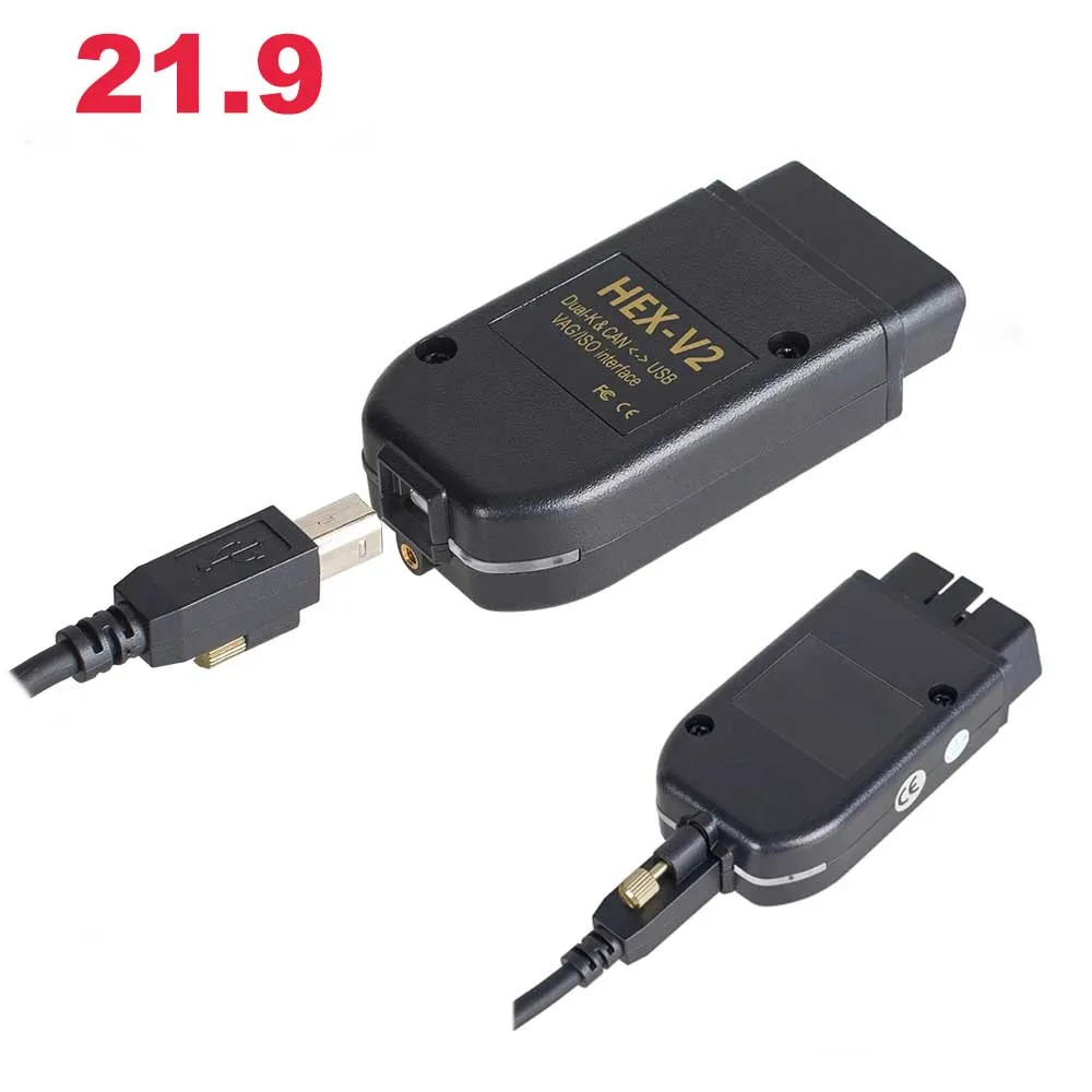 Интерфейс USB Super COM 21.3.0 Hex V2 21 9 для VW AUDI Skoda Seat VAG 20.4.2 многоязычный ATMEGA162 + 16V8 FT232RQ -
