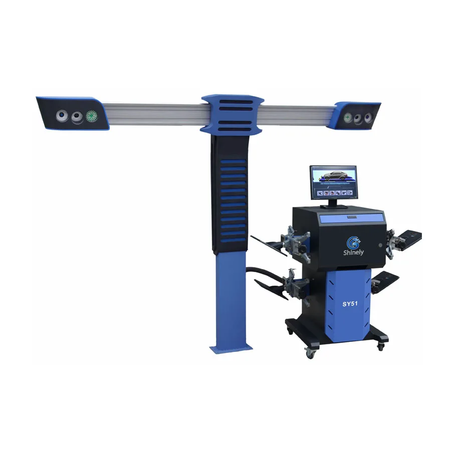 

3D Wheel Aligner Machine Four Tire Computerized Cameras High Accuracy separated type