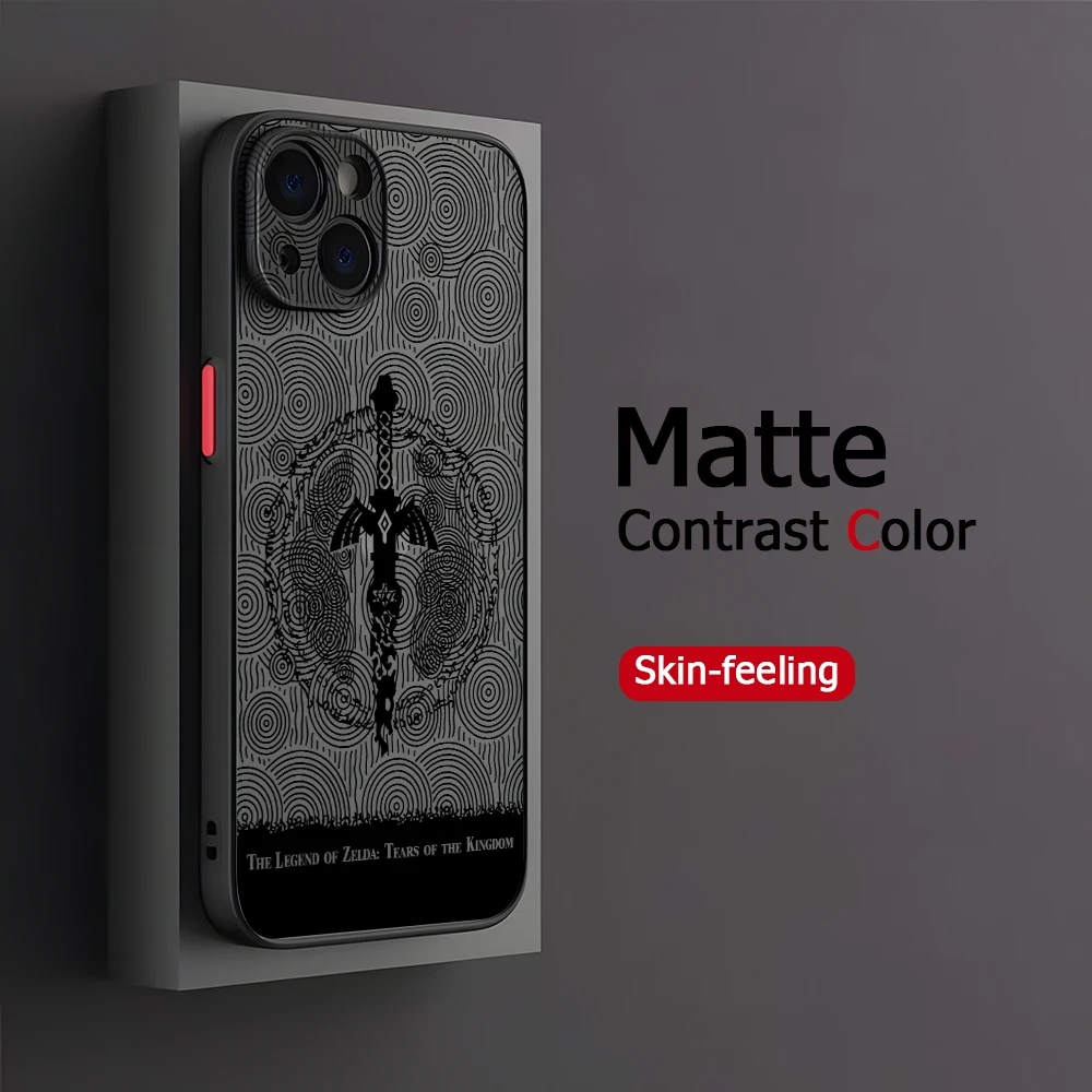 Hot Phone Case for Samsung Galaxy S25 S24 S23 S22 S21 S20 S10 S9 Ultra Plus 5G Note 20 10 Pro Matte Hard Z-Zeldas Cover