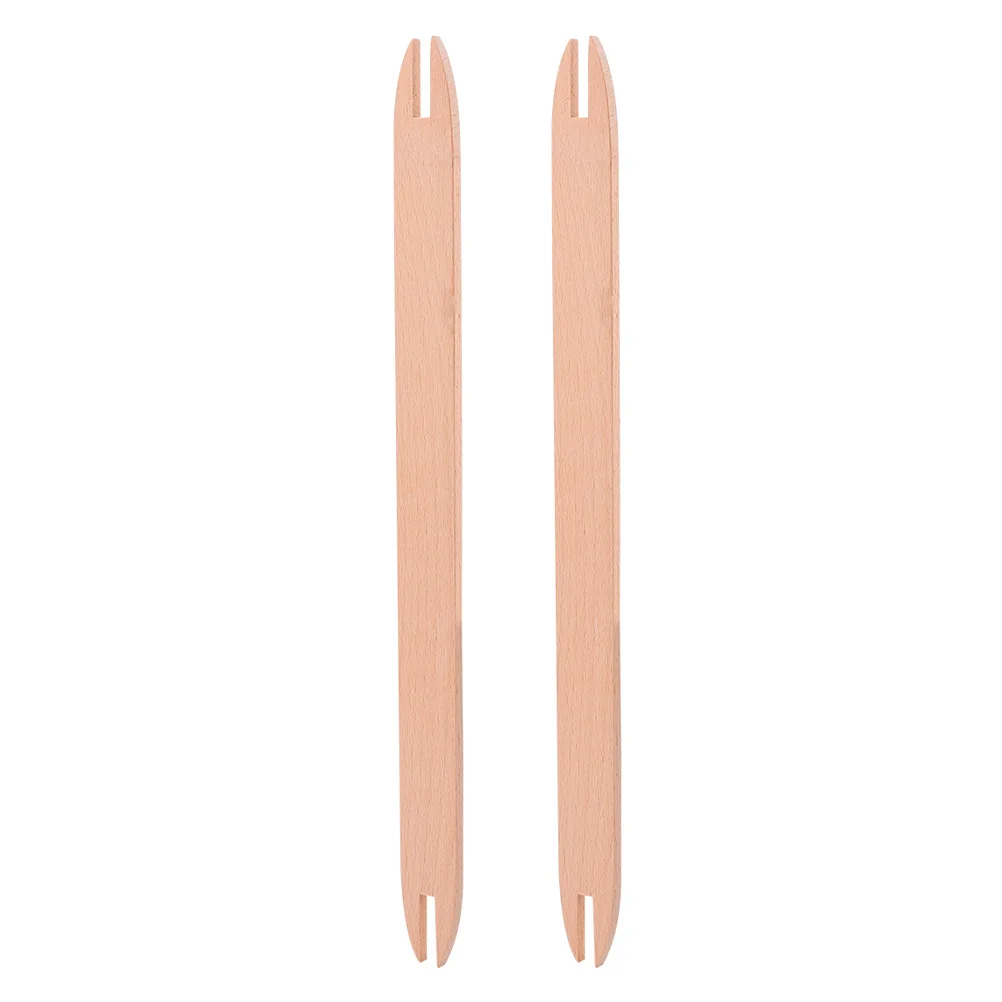 

Weaving Shuttle Knitting Wooden Loom Wood Stick Diy Needle Sticks Tool Tools Hand Tapestry Crochet Accessorieskit Line Scarf