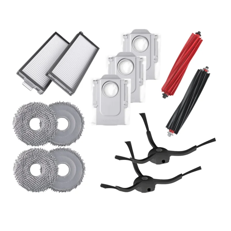 

Оригинальный аксессуар Roborock Q Revo Master, моющийся фильтр, основная/боковая щетка, швабра, мешок для пыли, детали робота-пылесоса опционально