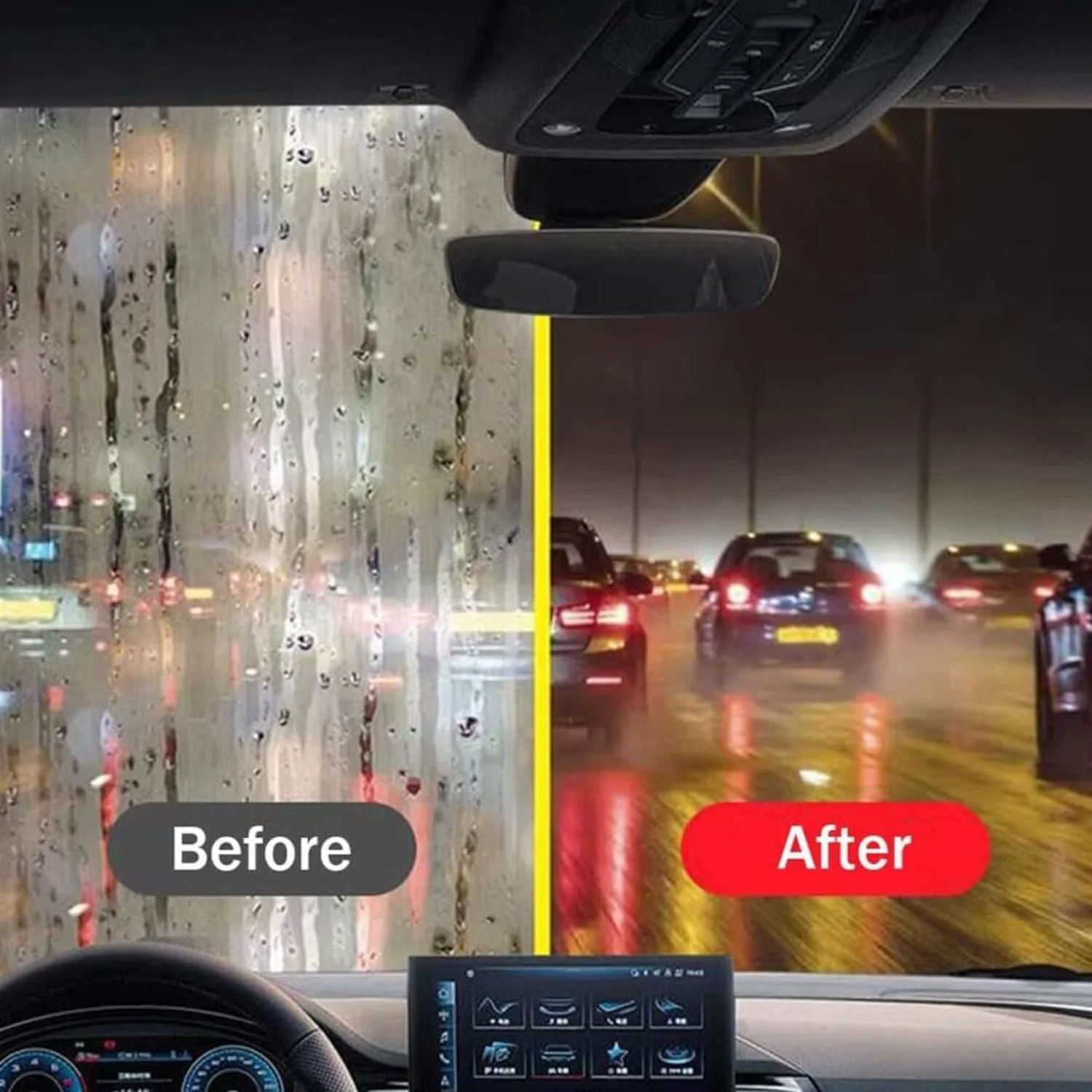 Автомобильная щетка для очистки масляной пленки Arhdcompuly стекла семян очиститель