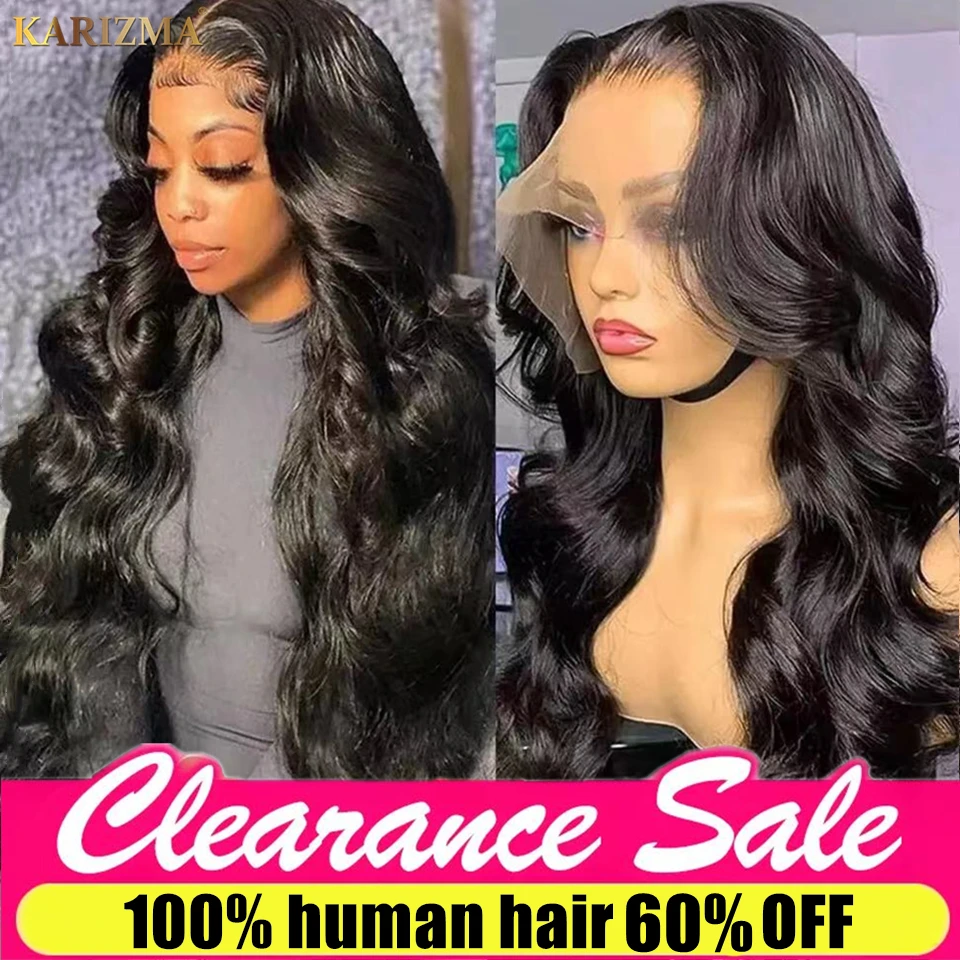 13x4 Body Wave Lace Front Wig Brazilian Hair Wigs For Black Women Human Hair Lace Frontal Wigs HD Transparent Lace Closure Wigs