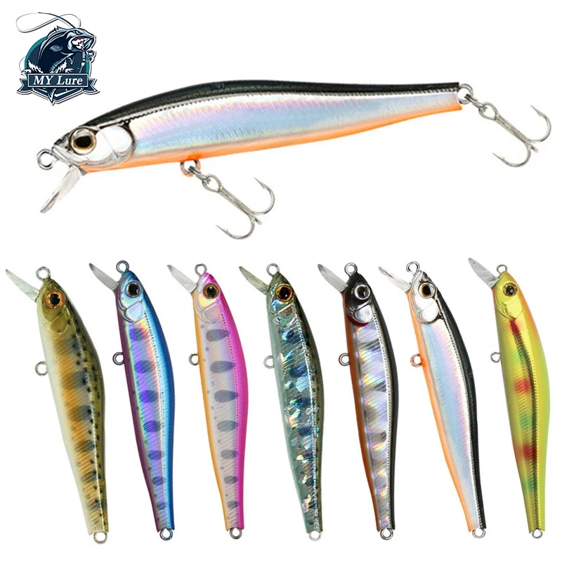 

1PCS 70MM 5.5G Sinking Minnow Fishing Lures Artificial Bait 3D Natural Eyes Wobbler Hard Bait Fishing Tackle