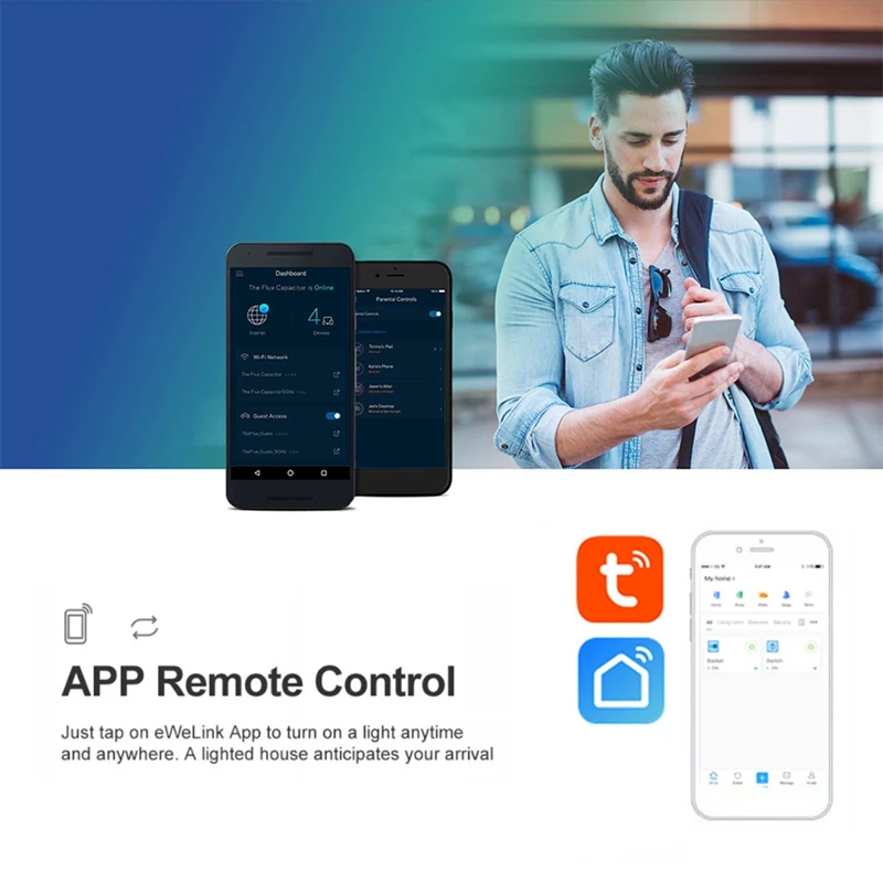 Умный выключатель RISE-1CH RF 7-32 В AC DC WIFI с дистанционным управлением 433 высветильник