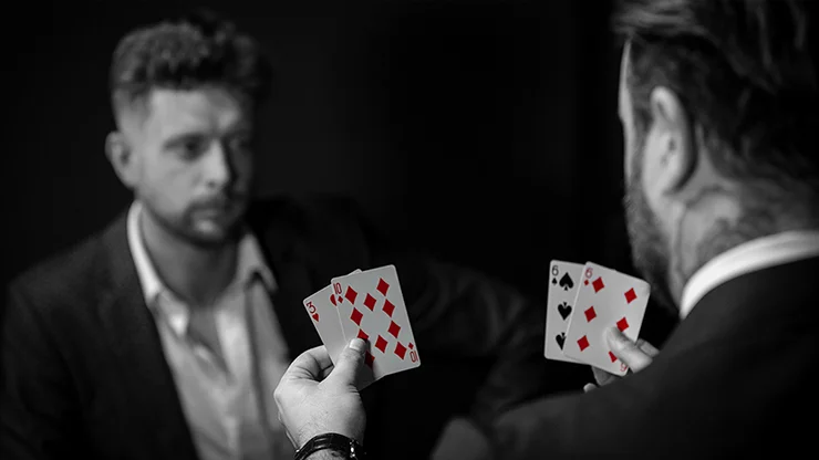 Hit (Gimmicks) By Luke Jermay Playing Card Magia Close Up Illusions Mentalism Magic Tricks Props Magie Magician Puzzle Toys