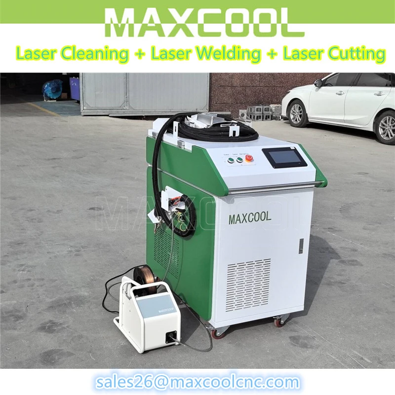 MAXCOOL 1500 Вт 2000 3000 волоконный лазерный генератор ручной металлический сварочный