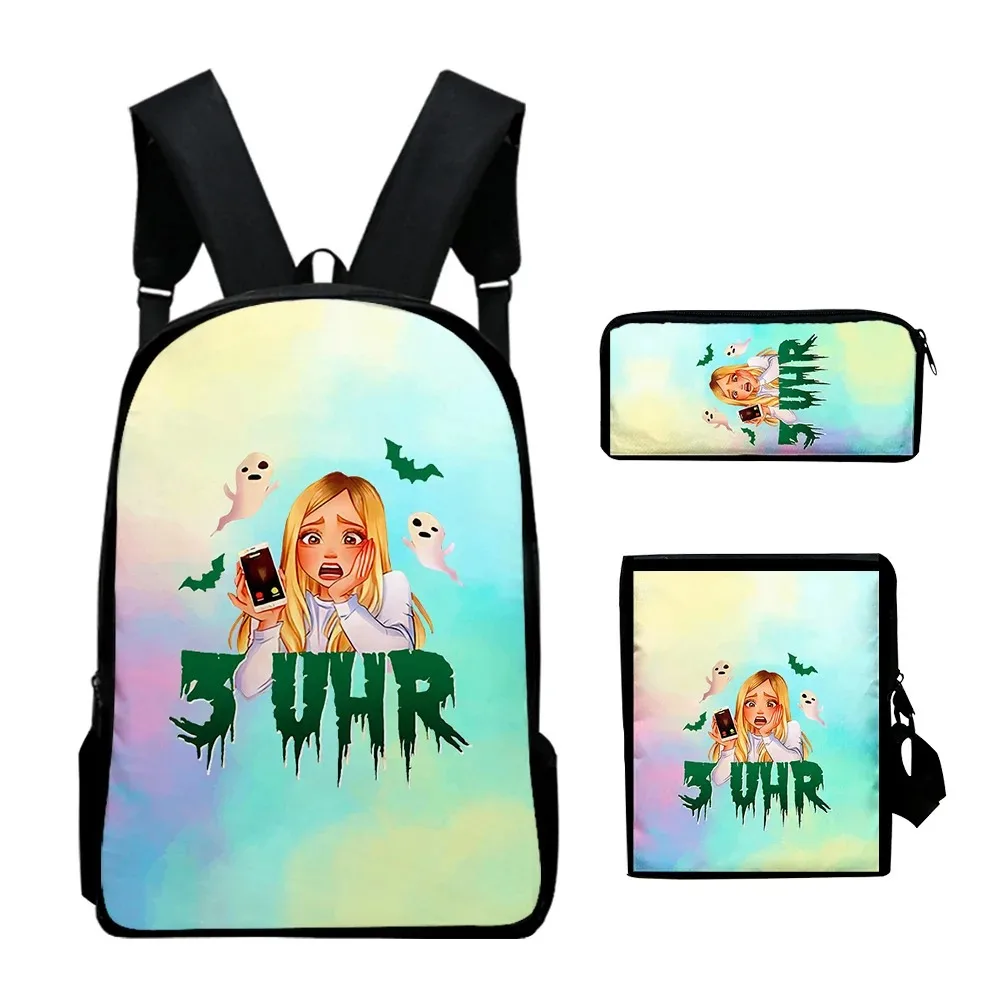 Beki воздушные школьные сумки с 3D принтом аниме рюкзак для ноутбука сумка на плечо