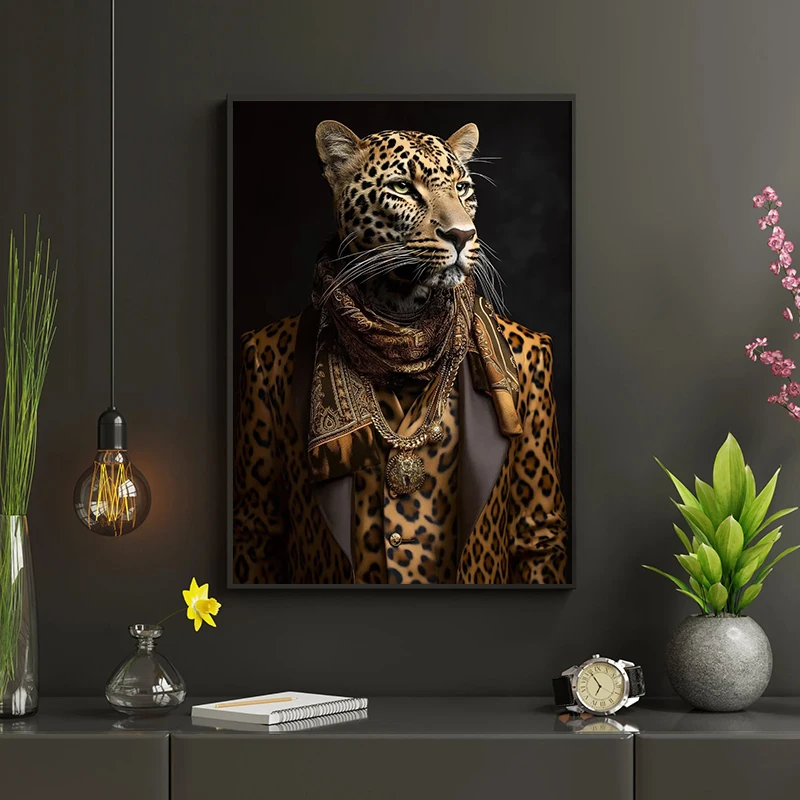 Картина на холсте с изображением животных