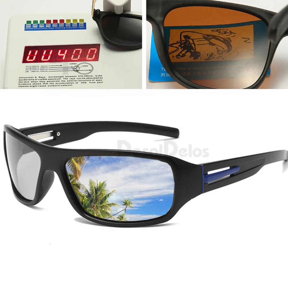 

2022 Brand Polarized Photochromic Sunglasses Outdoor Eyewear Sports Sun Glasses Men Women Bike Glasses Driving Eyeglasses P035