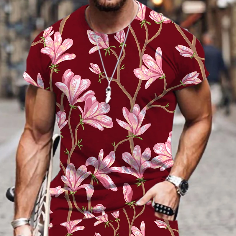 

Футболка мужская оверсайз с круглым вырезом, свободная дышащая тенниска в стиле Харадзюку, крутая Повседневная майка с коротким рукавом и 3D-принтом