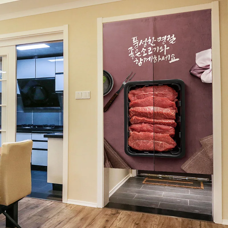 Настенный гобелен в корейском стиле дверная занавеска ткань для стейка ресторан