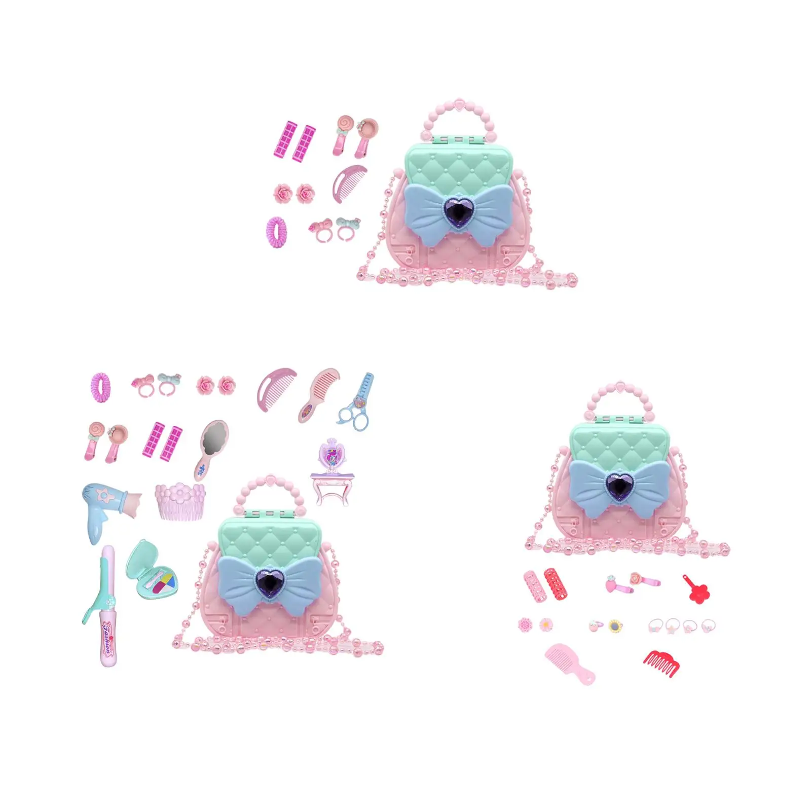 

Play Purse Toy for Little Girls Toddlers Purse Playset for Birthday New Year