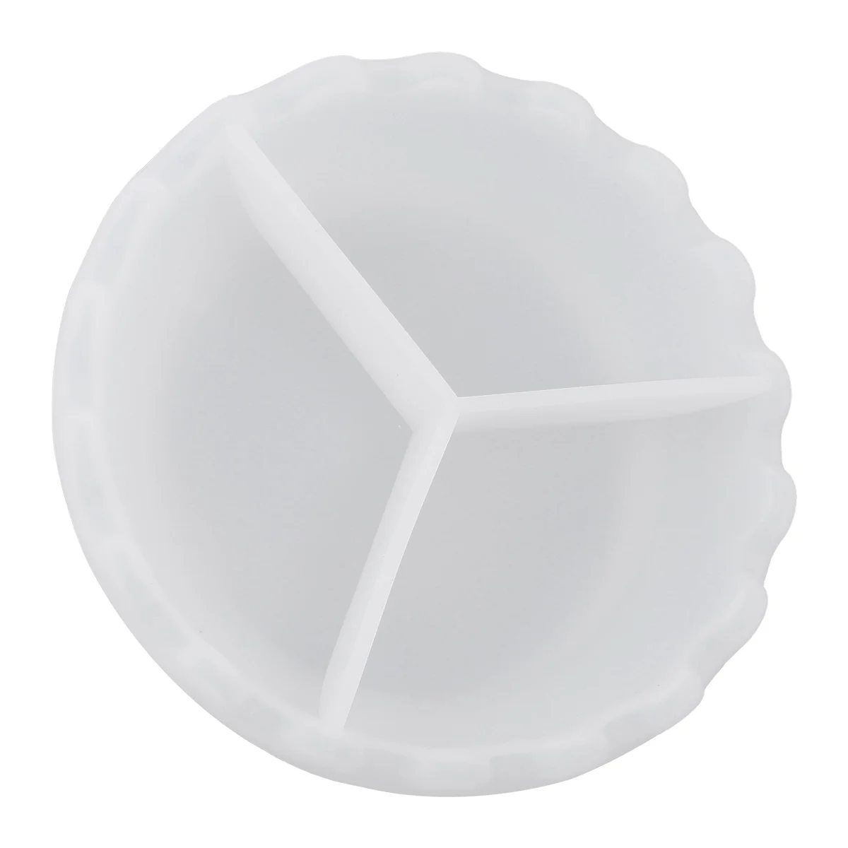 Круглая трафаретная тарелка силиконовая форма зеркальная кристаллическая