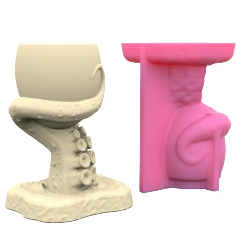 Геометрическая антенна-осьминог гипсовые силиконовые формы коробка для