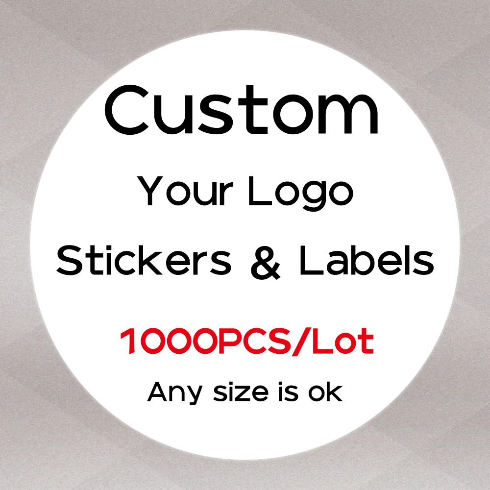 

1000 PCS Customize Wedding Thank You Stickers Invitations Custom Packaging Labels Design Your Own Logo Label Personalized