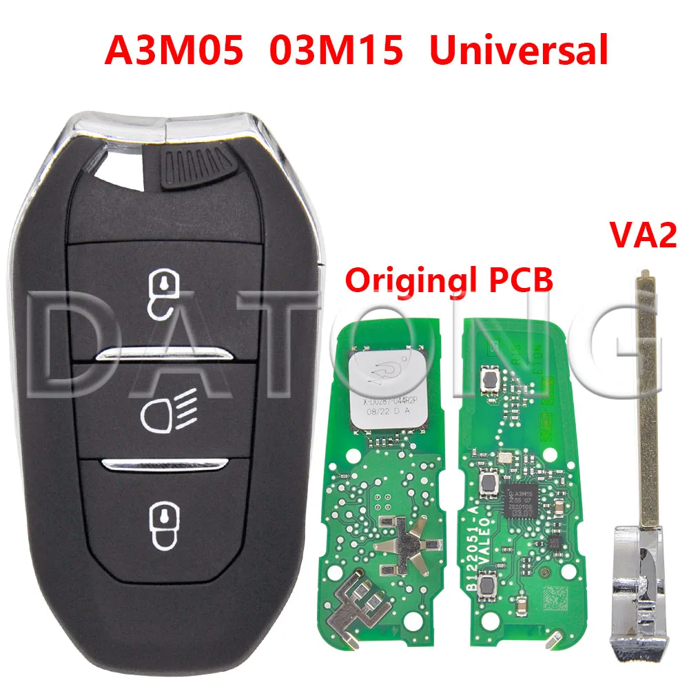

Оригинальная печатная плата Datong World IM3A 4A A3M05/A3M15, чип 433 МГц, бесконтактный автомобильный дистанционный ключ для Peugeot 508 5008 Citroen C3 C4 Opel