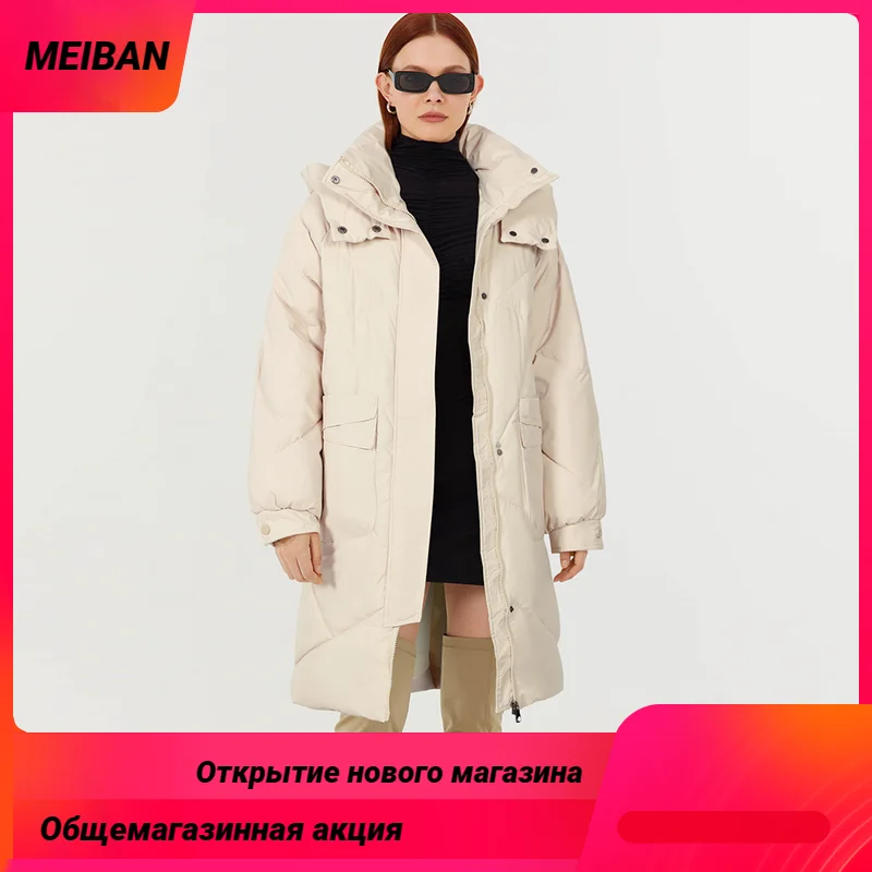 

Новинка 2022, утепленная одежда для хлеба, хлопковая одежда, женское свободное зимнее пальто, длинная хлопковая куртка