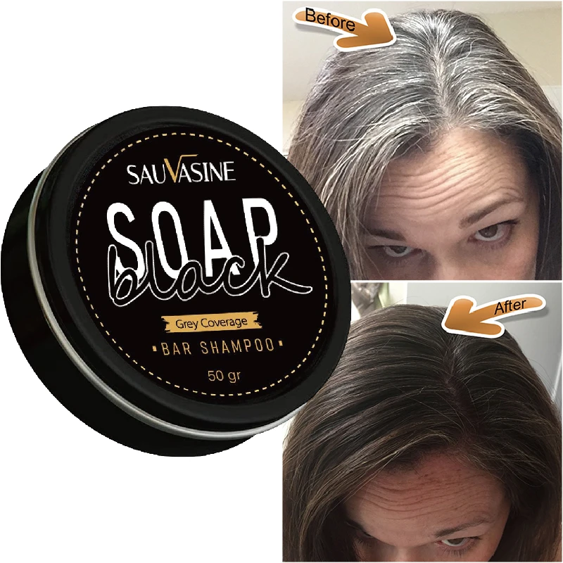 

Gray White Hair Care Soap Ginger White To Black Natural Treatment Soap Hair Growth Nourish Product Anti Loss Hair Care Men Women