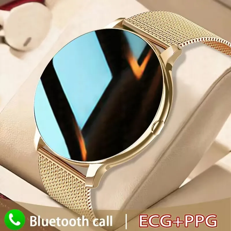 

2023 New ECG+PPG Bluetooth Call Smart Watch Women men Waterproof Sports Fitness Tracker Multifunction Ladies Smartwatch Men+Box