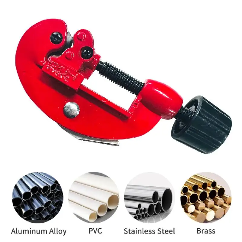 

UYANGG Pipe Cutter Carbon Steel Tubing Cutter 1/8" To 1-1/8" Stainless Aluminum Copper Pipe Cutter Pipe(diam) From 3 To 30 Mm