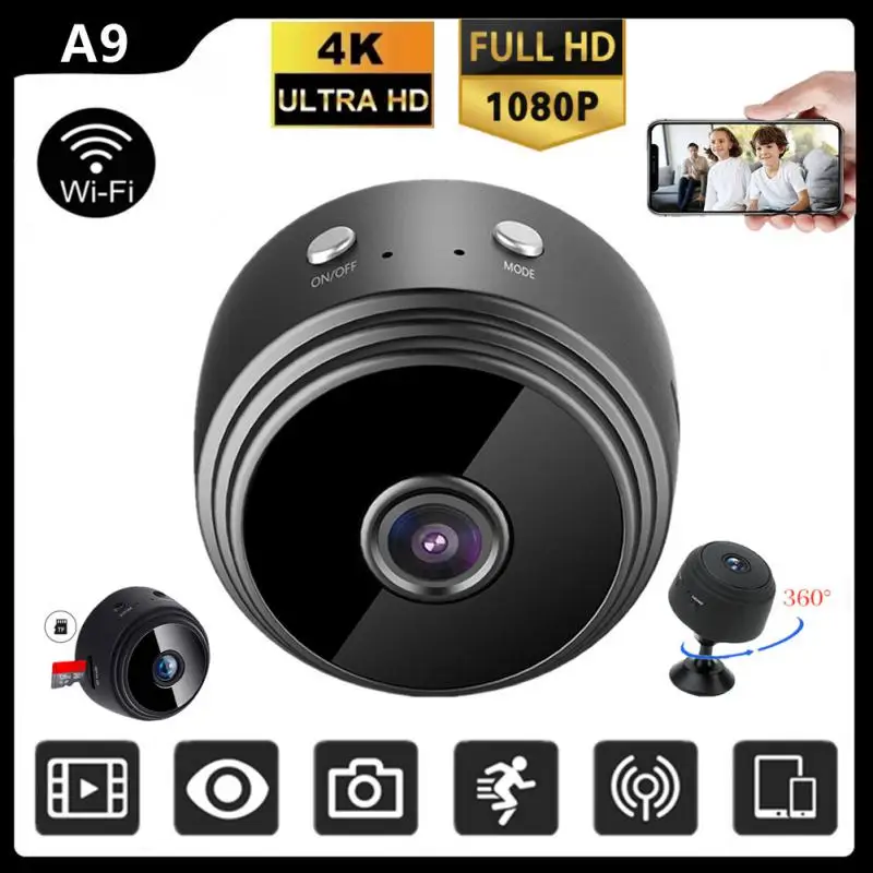 WiFi Камера A9 Мини Ночная Версия 1080p HD Микро Голосовой Рекордер Беспроводные Видеокамеры Видеонаблюдение IP