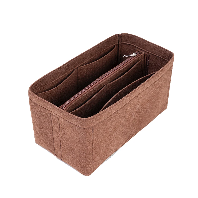 Felt Purse Insert Organizer, Bag in Bag Tote & Handbag Inner Shaper, Makeup Storage For Speedy 25 30 35