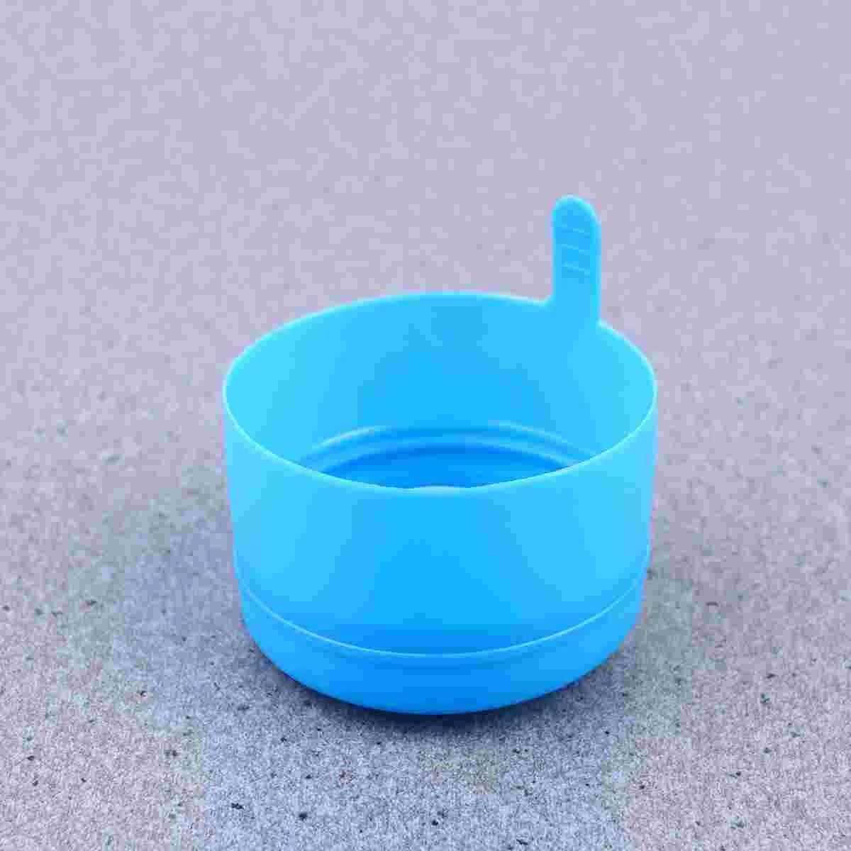 

Water Bottle Caps Spill Non Cover Jug Reusable Bucket Cap Replacement Lids Gallons 55Mm Gallonsilicone Screw Dispenser Anti
