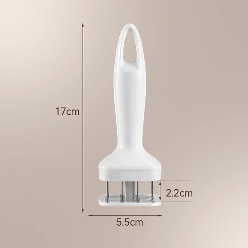 

Игла для размягчения мяса из нержавеющей стали, игла с автоматическим отскоком и квадратным дном, смягчитель мяса, 24 стальные иглы, нержавеющие