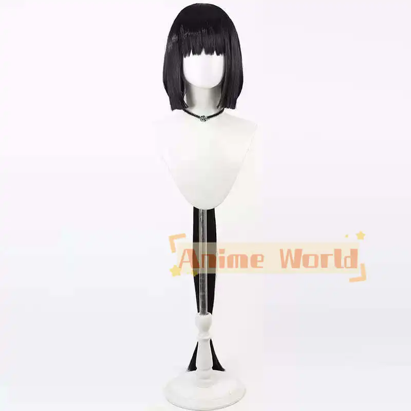 Неуловительный парик для косплея самурайского ниджа джозу без вакагими шизуку