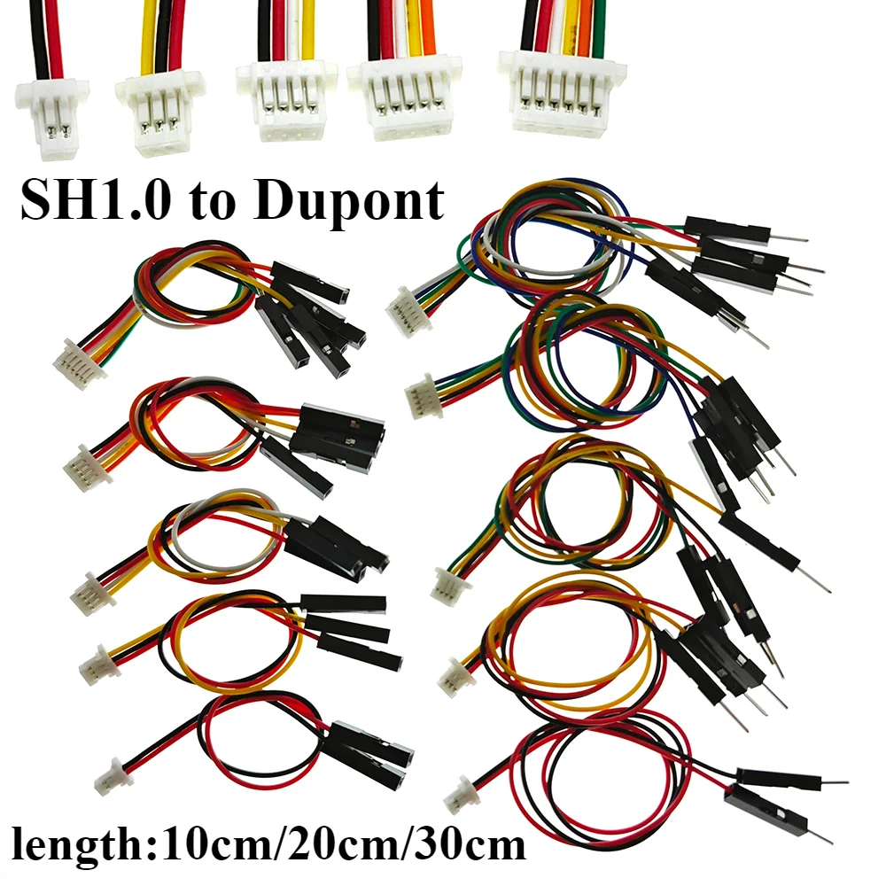 

SH1.0 к Dupont линия электронный провод 2P/3P/4P/5P/6 Pin разъём