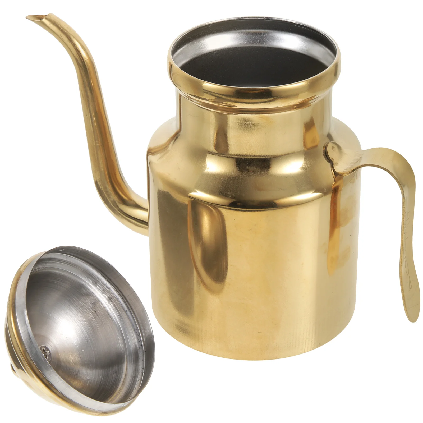Olive Oil Ounce Oiler Vinegar Dispenser Tanker Glass Convenient Kitchen Accessory Golden Household Holder