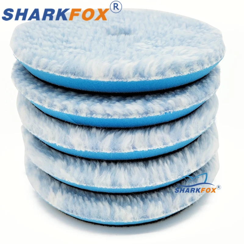 

Sharkfox5/6 "Новая подушечка для удаления воска из микрофибры, полировальная подушечка из микрофибры, деталировочная подушечка для аппликатора воска для вощения/полировки ﻿