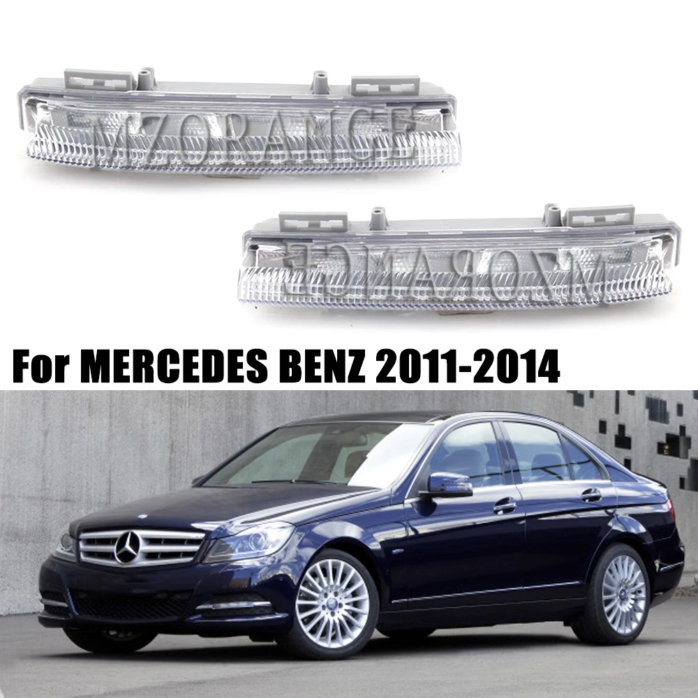 

Headlight Drl for Mercedes-Benz W204 W212 C250 C280 C350 E350 R172 2007-2014 LED Fog Lights Headlights Fog Light Foglamps