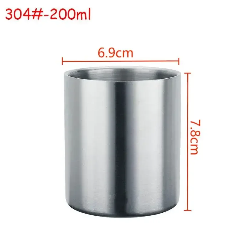 

Кружка из нержавеющей стали без ручки